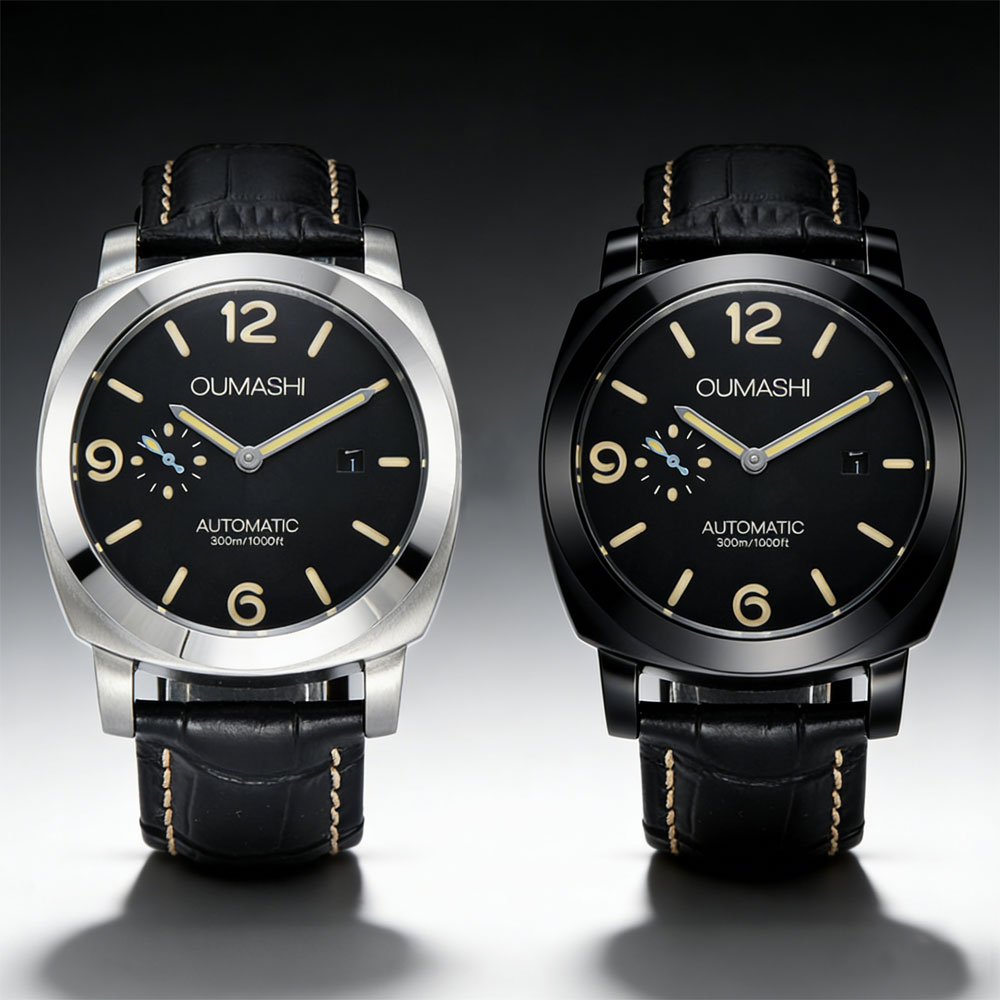 Jewelry For Watches - Relógio Masculino de 44mm com Movimento