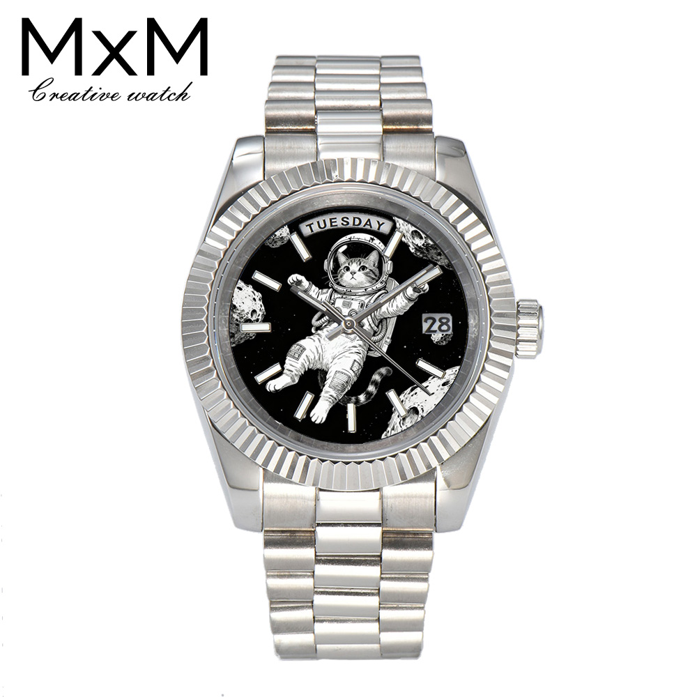 Jewelry For Watches - Relógio masculino criativo 40mm/36mm miyota 8285