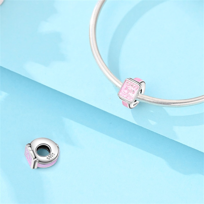Jewelry Making Watches - Pingentes de relógio esportivo em prata