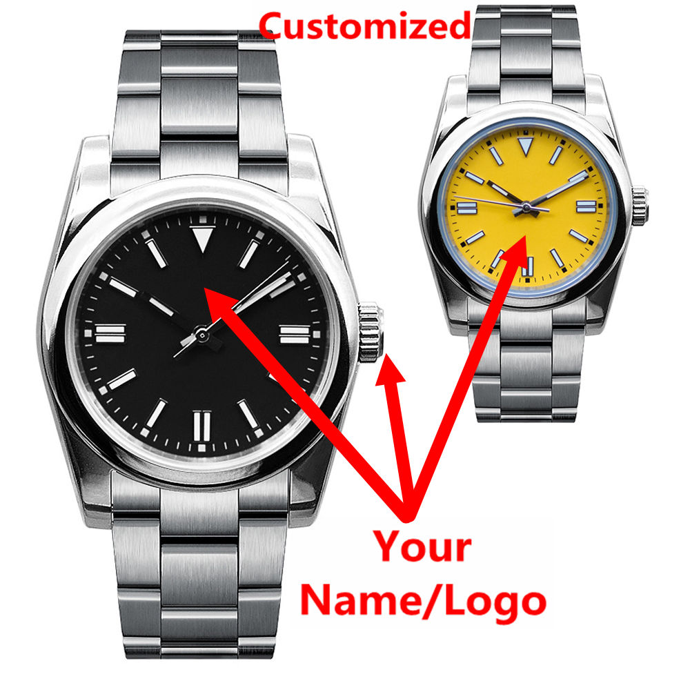 Jewelry For Watches - Relógio Masculino Personalizado com Logotipo, Luxuoso,