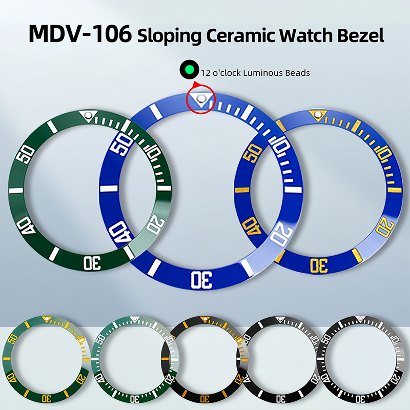 Jewelry Making Watches - Anel de Cerâmica Inclinado 41x32.8mm para