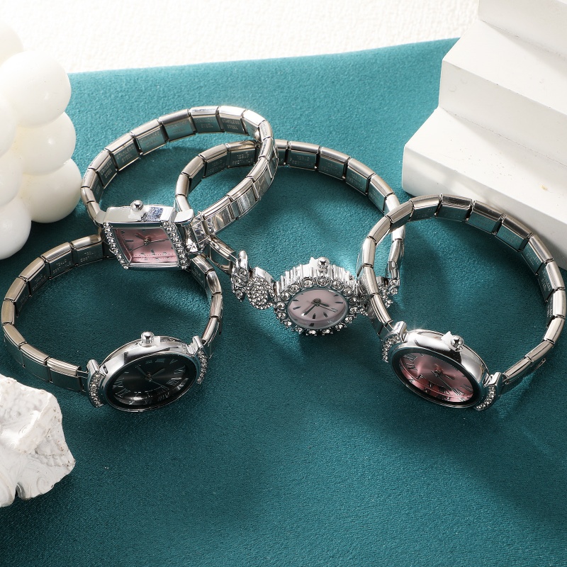 Moda relógio conector de aço i - Jewelry Making Watches avaliação e preço