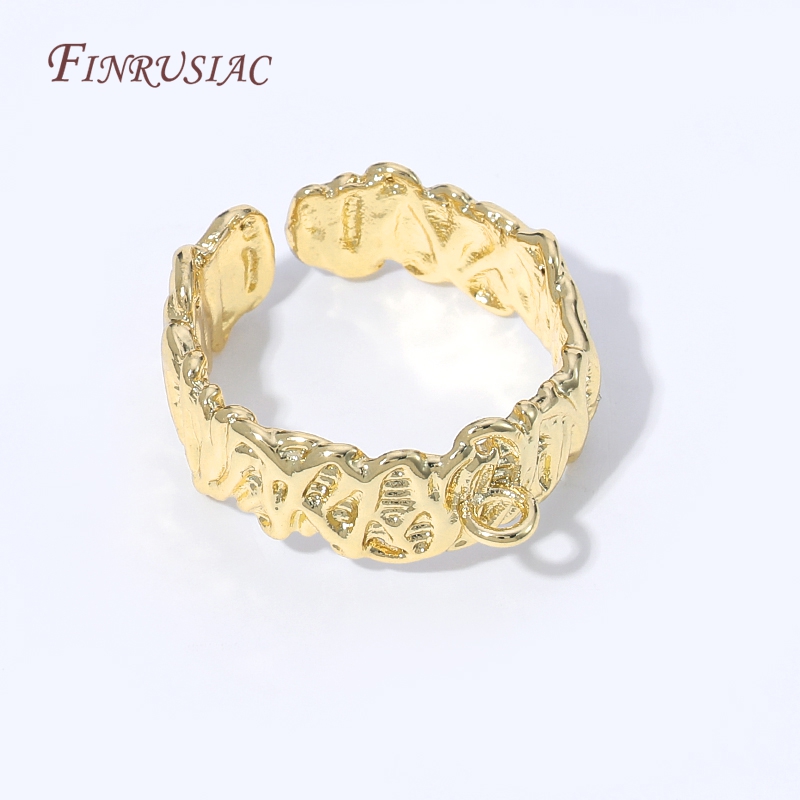 Base de Anel Ajustável Banhada - Gold Plated Ring avaliação e preço