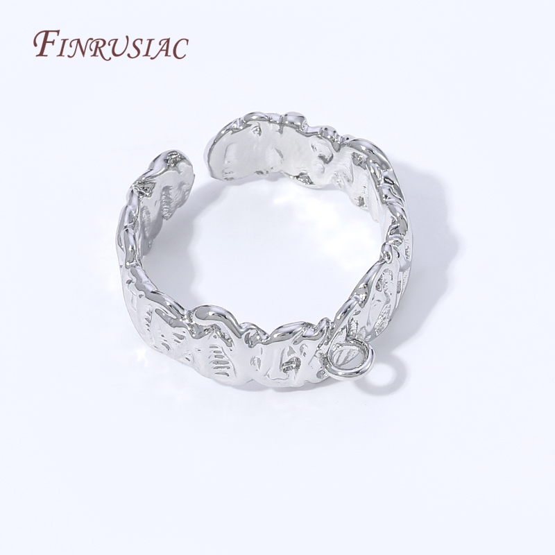 Base de Anel Ajustável Banhada - Gold Plated Ring avaliação e preço