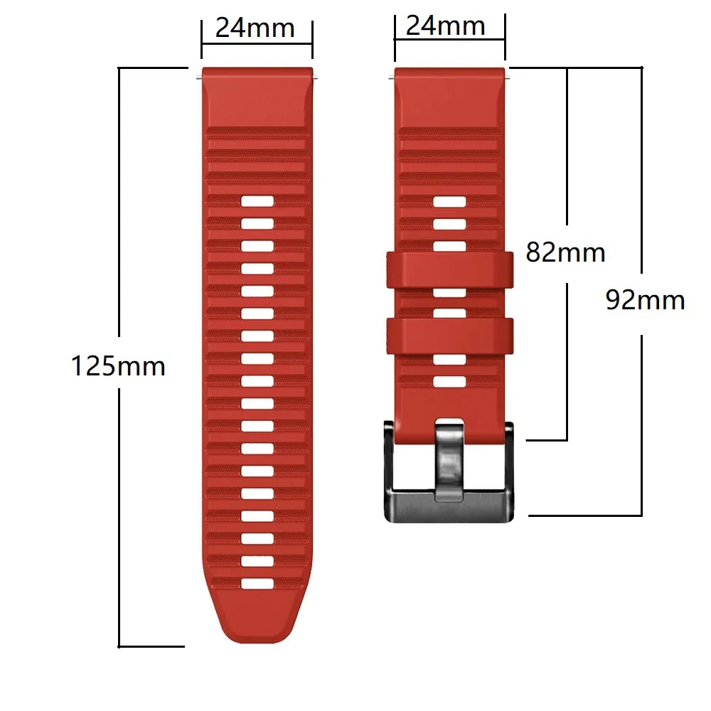 Pulseira de relógio de silicon - Watch Strap Replacement avaliação e preço