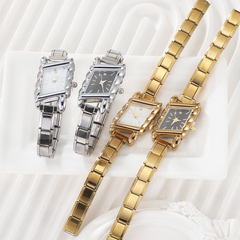 Moda relógio conector de aço i - Jewelry Making Watches avaliação e preço
