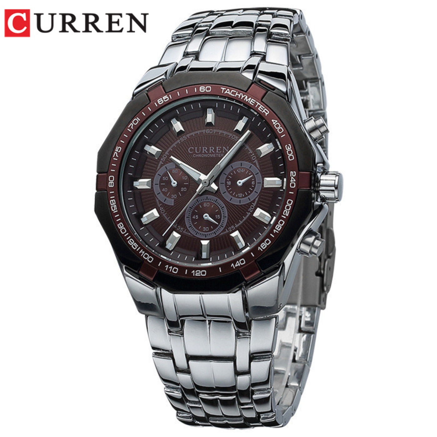 Relógio Masculino de Luxo CURR - Jewelry For Watches avaliação e preço