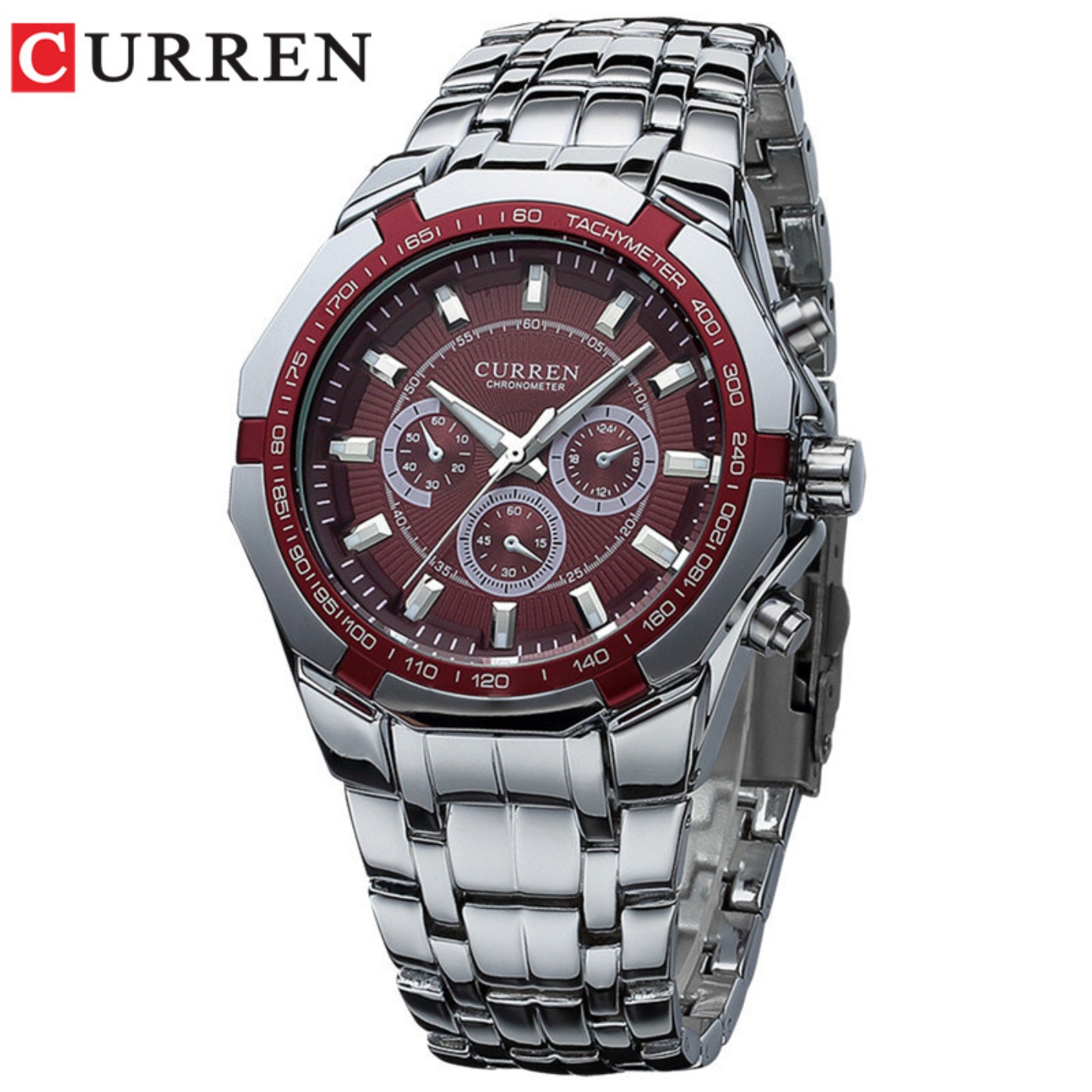 Relógio Masculino de Luxo CURR - Jewelry For Watches avaliação e preço