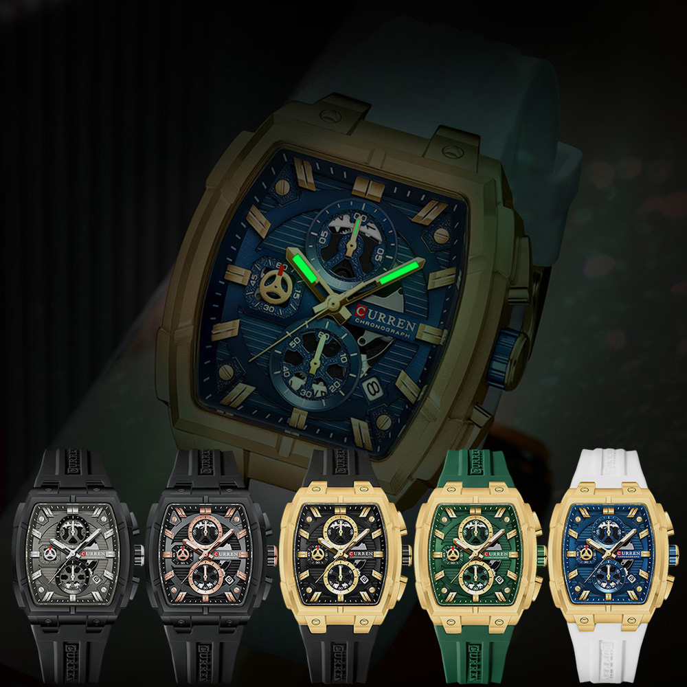Relógio de Luxo Vintage CURREN - Jewelry For Watches avaliação e preço