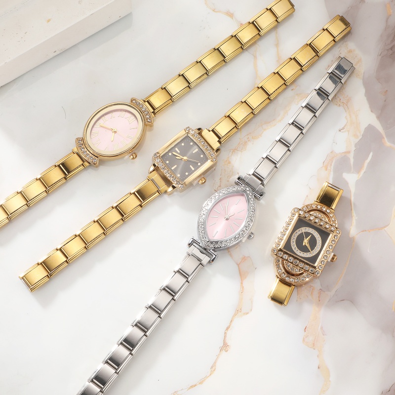 Moda relógio conector de aço i - Jewelry Making Watches avaliação e preço