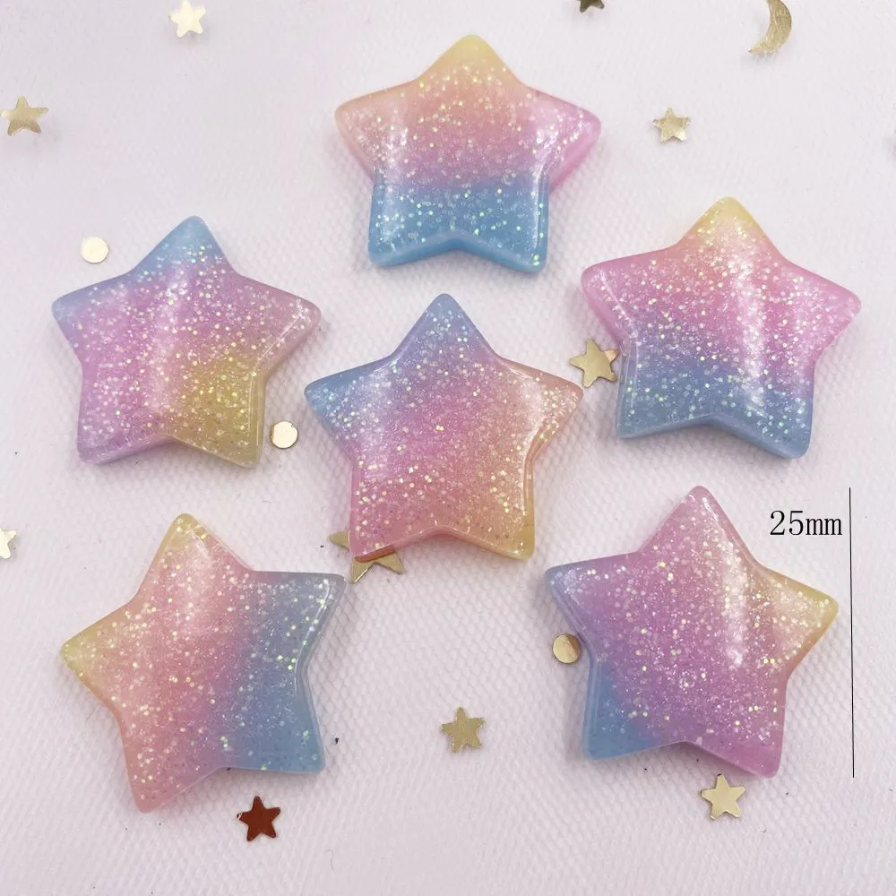 10 pçs glitter kawaii resina c - Paradise Jewelry & Watches Llc Photos avaliação e preço