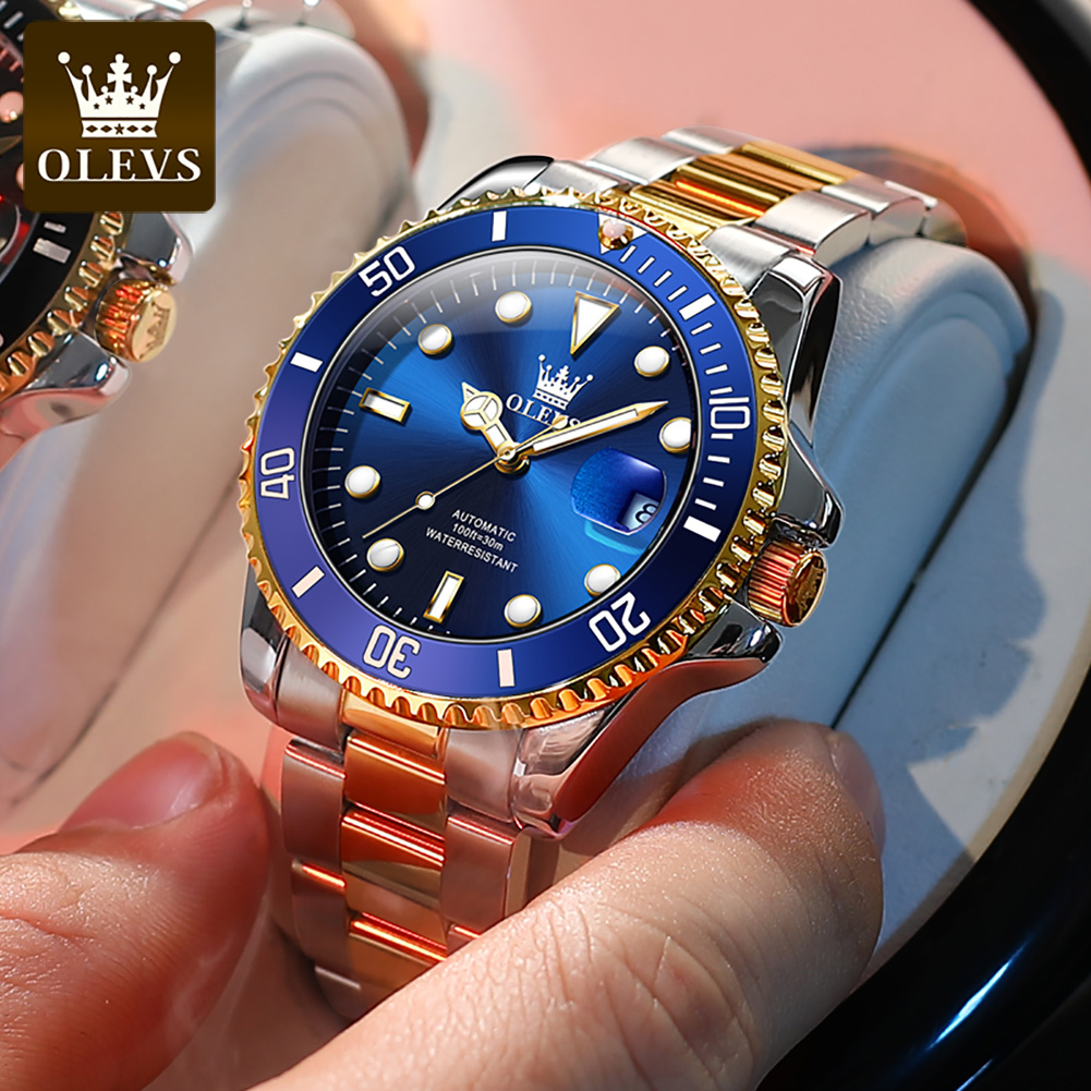 OLEVS Relógio Automático Mascu - Rolex Watch Datejust avaliação e preço