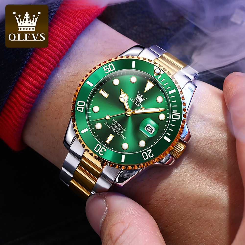 OLEVS Relógio Automático Mascu - Rolex Watch Datejust avaliação e preço