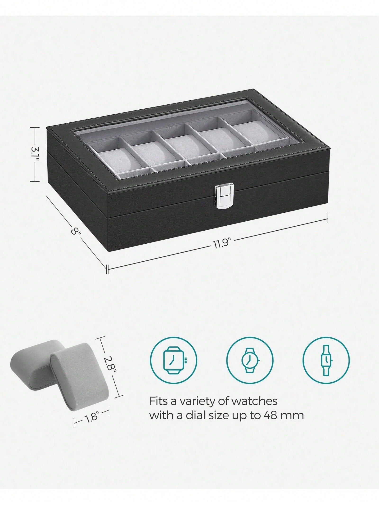 Caixa de Relógios com 12 Compa - Jewellery Watch avaliação e preço