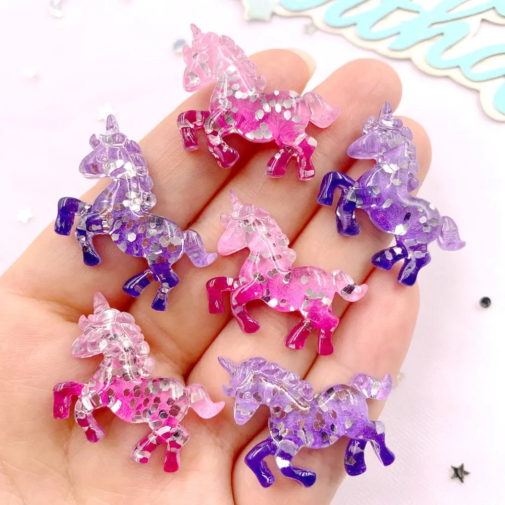 6 pçs resina colorida glitter  - Paradise Jewelry & Watches Llc Photos avaliação e preço