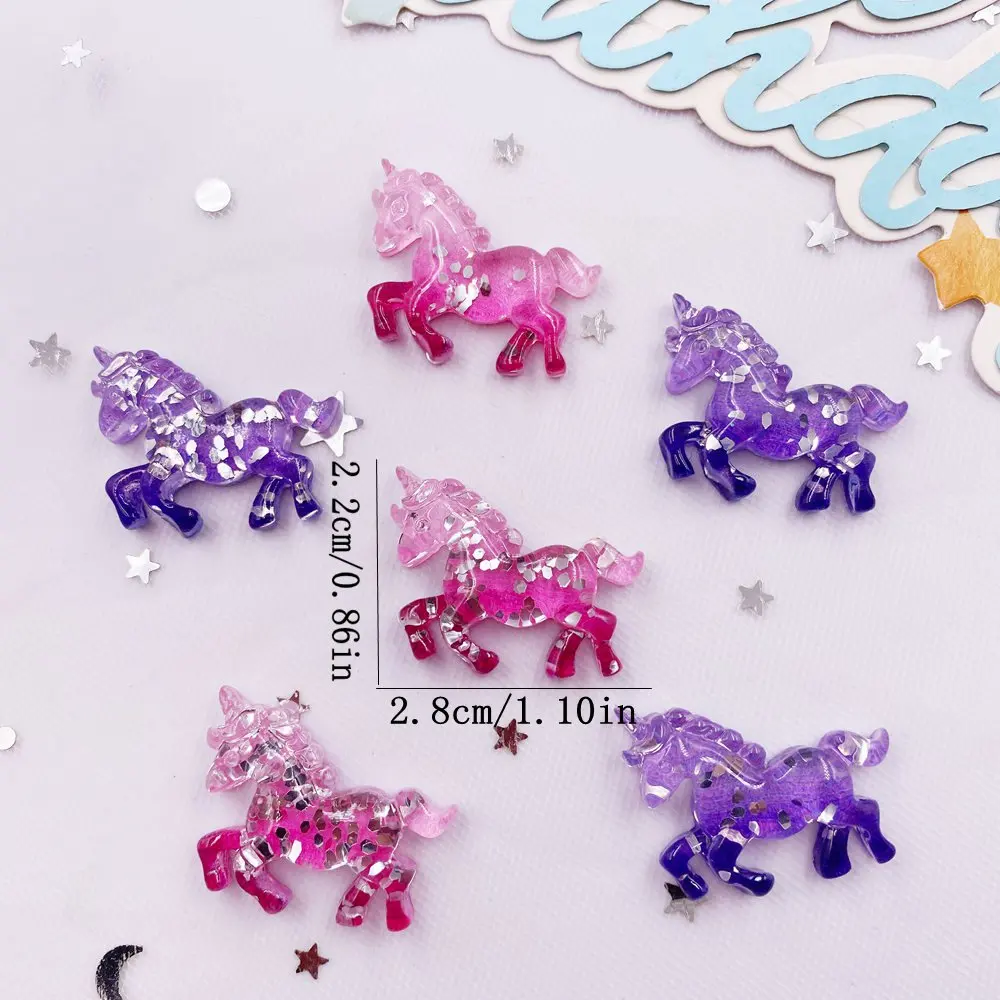 6 pçs resina colorida glitter  - Paradise Jewelry & Watches Llc Photos avaliação e preço