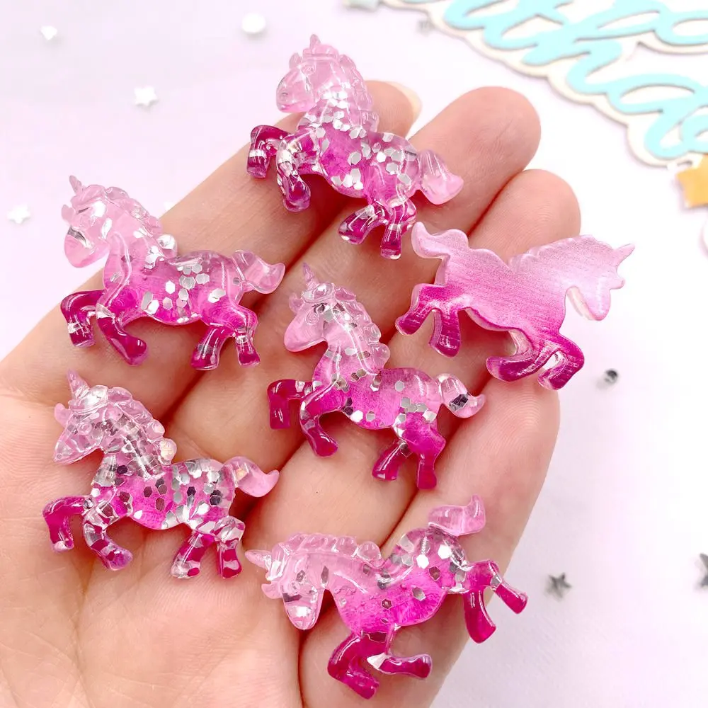 6 pçs resina colorida glitter  - Paradise Jewelry & Watches Llc Photos avaliação e preço
