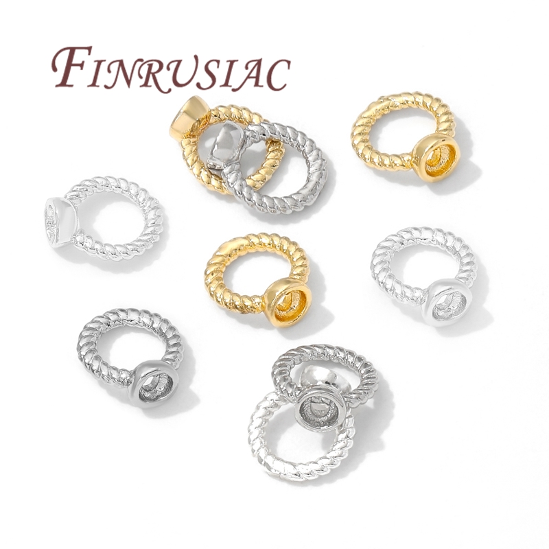 7.5mm End Connecting Ring 18K  - Gold Plated Ring avaliação e preço
