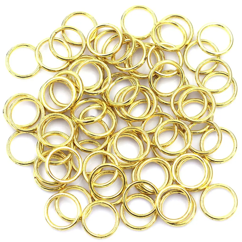 500 Peças de Argolas Abertas R - Gold Plated Ring avaliação e preço