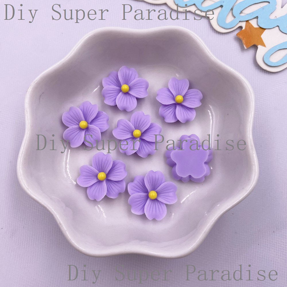 50 pçs resina colorida 16mm fl - Paradise Jewelry & Watches Llc Photos avaliação e preço