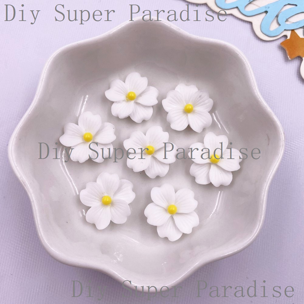 50 pçs resina colorida 16mm fl - Paradise Jewelry & Watches Llc Photos avaliação e preço