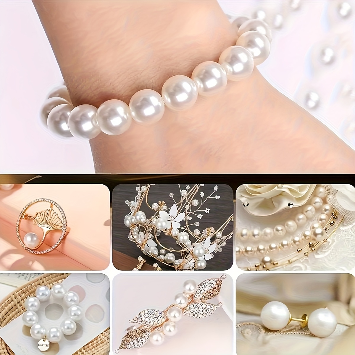 1388 peças de Contas Redondas  - Fine Jewelry & Watches Photos avaliação e preço