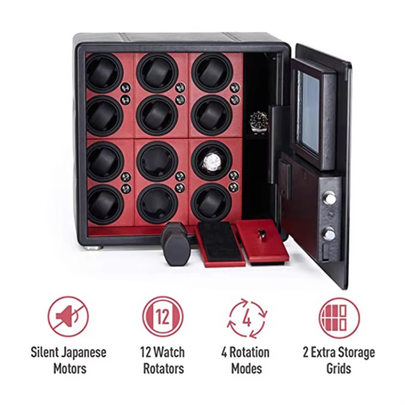 Caixa de Luxo para Relógios co - Jewelry Watches Box avaliação e preço