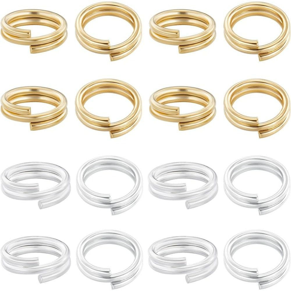1 caixa 80 peças anel de salto - Gold Plated Ring avaliação e preço