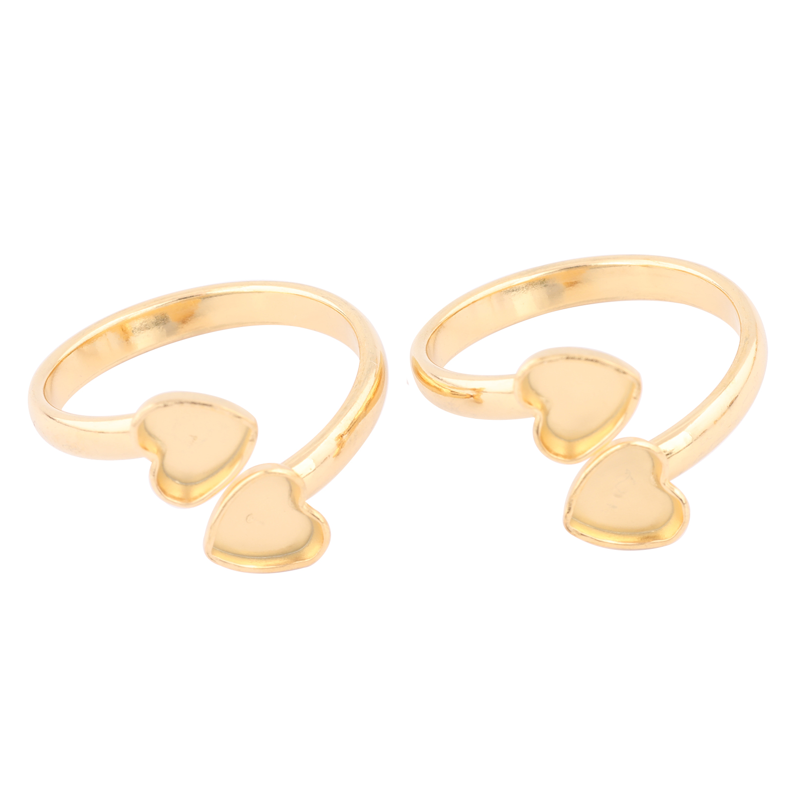 10 peças de aço inoxidável ban - Gold Plated Ring avaliação e preço