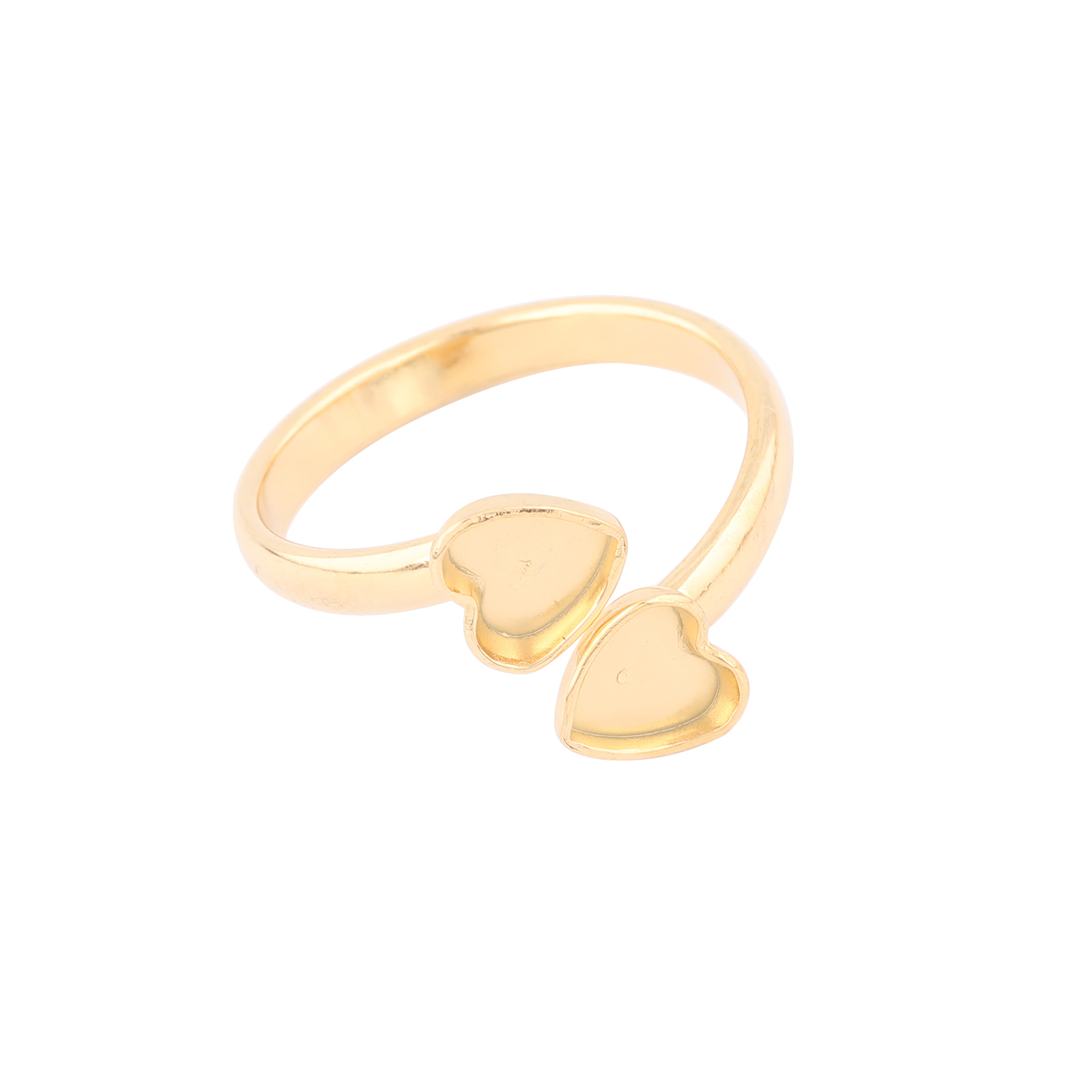 10 peças de aço inoxidável ban - Gold Plated Ring avaliação e preço