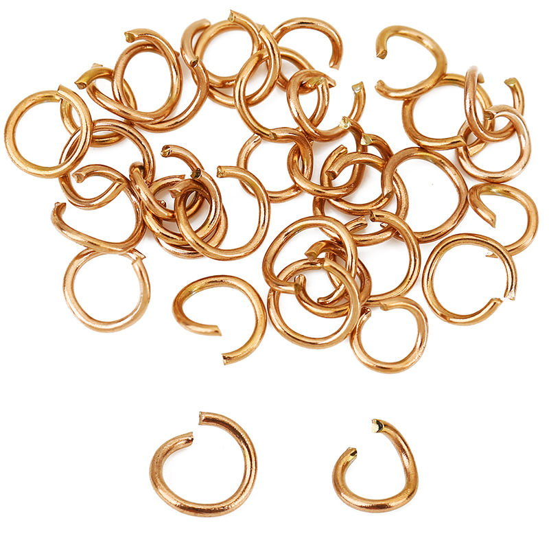 100 peças de argolas abertas d - Gold Plated Ring avaliação e preço