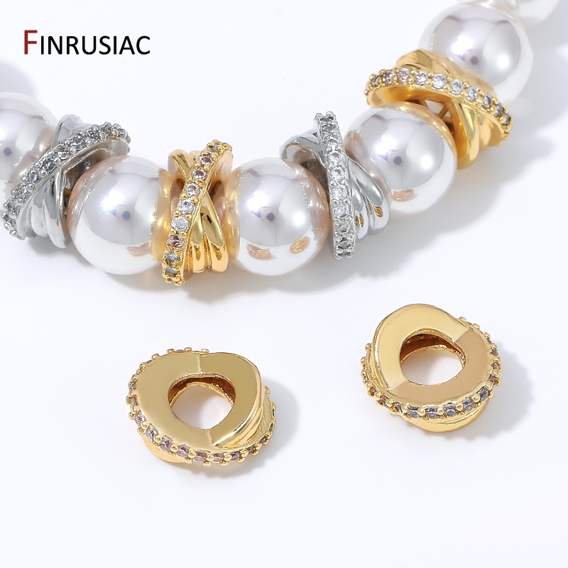 Contas espaçadoras em forma de - Gold Plated Ring avaliação e preço