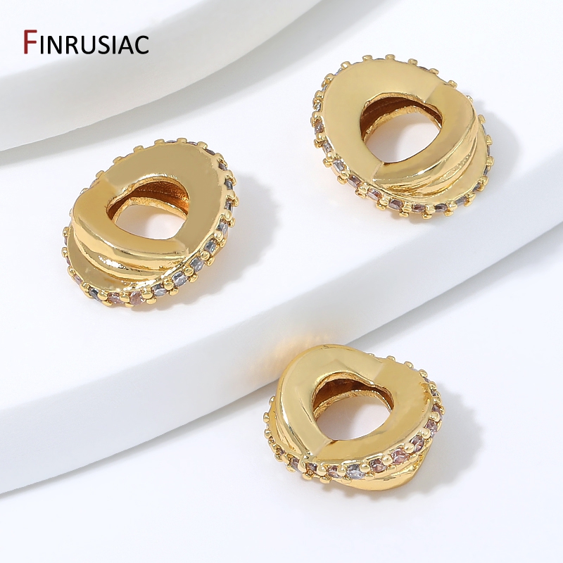 Contas espaçadoras em forma de - Gold Plated Ring avaliação e preço