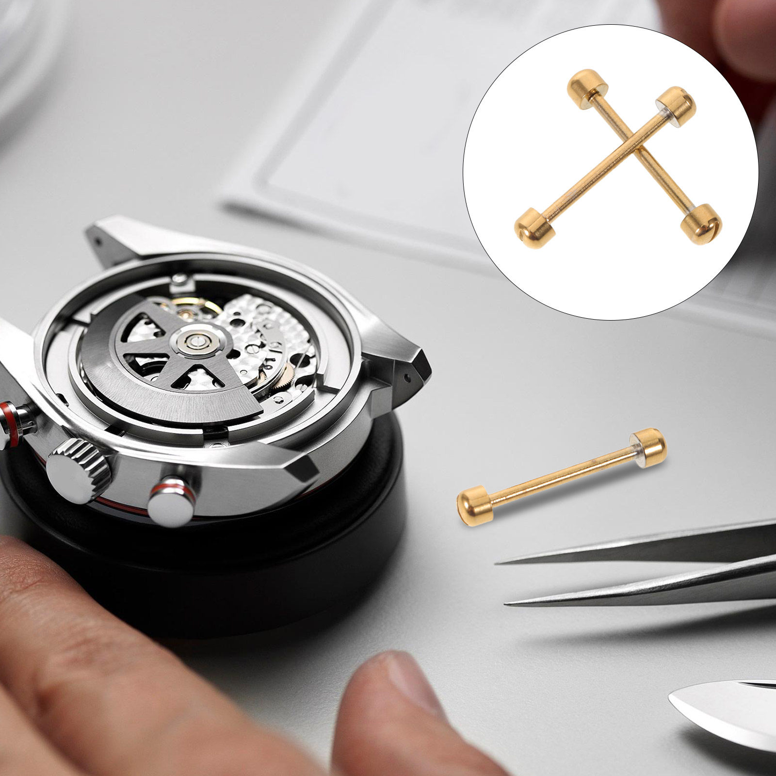 2 Peças Pinos de Parafuso para - Watch Strap Replacement avaliação e preço