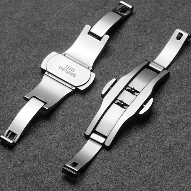 Fivela borboleta de aço inoxid - Watch Strap Replacement avaliação e preço