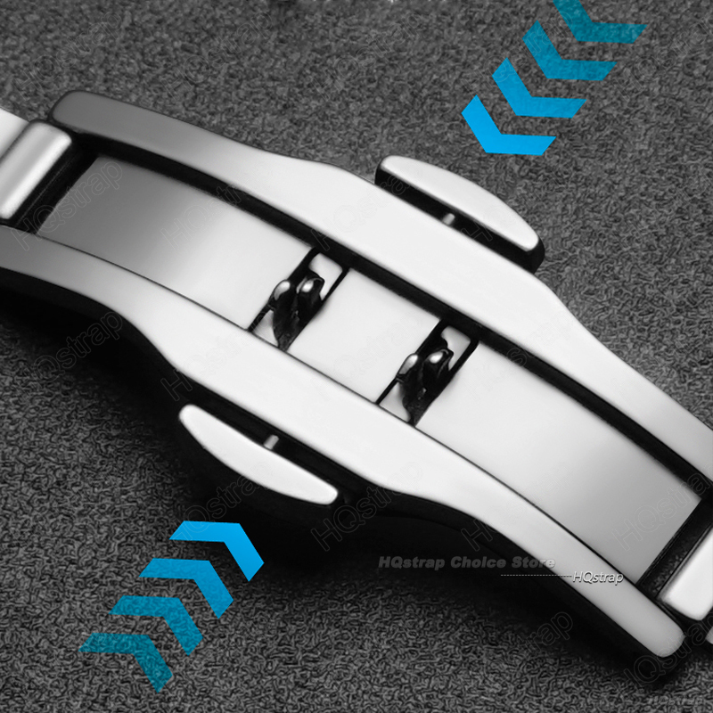 Fivela borboleta de aço inoxid - Watch Strap Replacement avaliação e preço