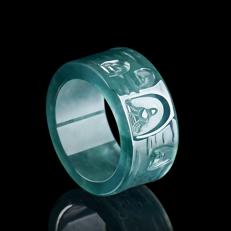 Anel de Buda em Jadeíta Birman - Jewelry & Watches Sp Zo O avaliação e preço
