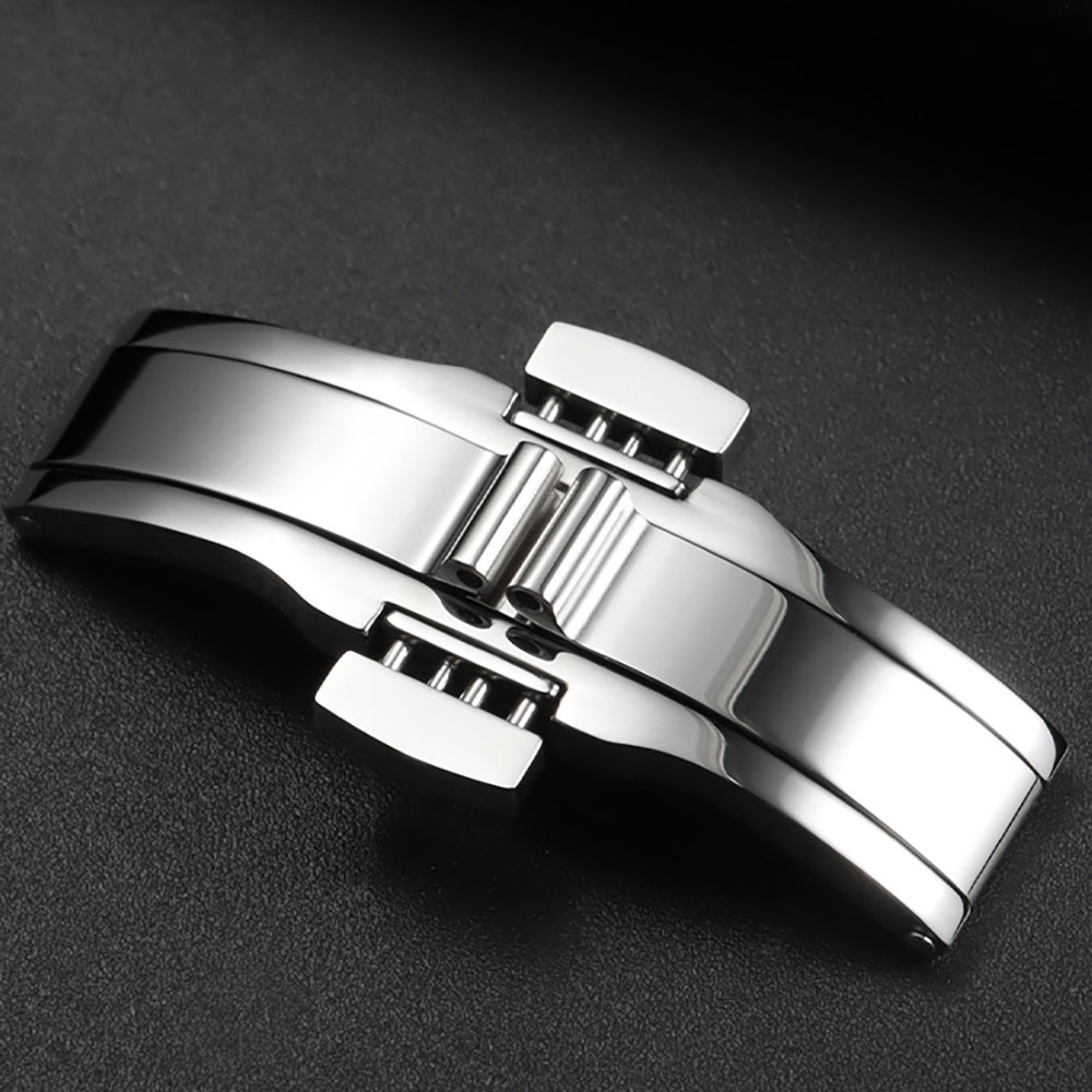 Fecho Borboleta de Aço Inoxidá - Watch Strap Replacement avaliação e preço