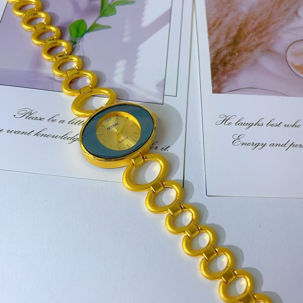 Novo relógio americano banhado - Jewelry For Watches avaliação e preço